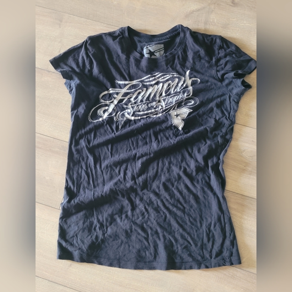 Famous Stars And Straps Y2k Top M